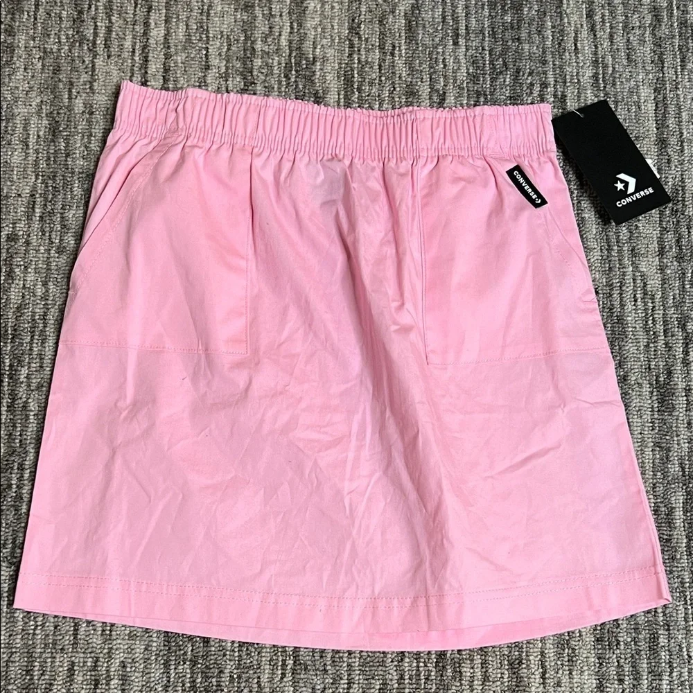 Converse - Girl's  Light Pink Mini Skirt Size L
